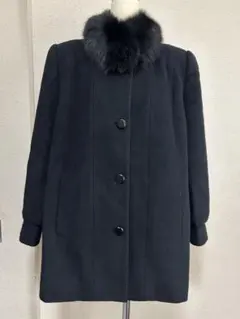 レリアン9号黒上質コート♭5781#1