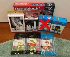 ナノブロック・ペーパーナノ7点セット