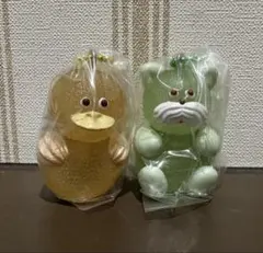 ミルキーハグ フェイクスイーツ マスコットボールチェーン あひる ねこ