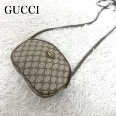 美品✨グッチ ショルダーバッグ ドーム型　GGスプリーム インターロッキングのサムネイル