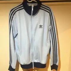 アディダス　XLトレフォイル刺繍 切替 トラックジャケット