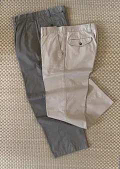 カーキー 、taras boulbaベージュ チノパン 2点セット　Ｗ82cm