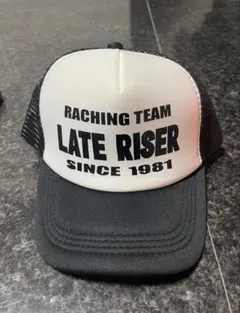 (LATE RISER) レイトライザー 黒メッシュキャップ❗️
