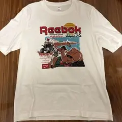 Reebok Tシャツ ホワイト グラフィック