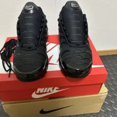 Nike Air Max Plusブラックスニーカー