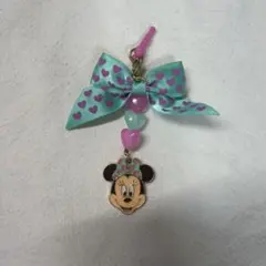 ミニーマウス ストラップ　イヤホンジャックカバー