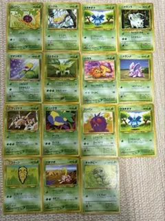 10】ポケモンカード 旧裏面 草・毒タイプ まとめ売り 42枚 - メルカリ