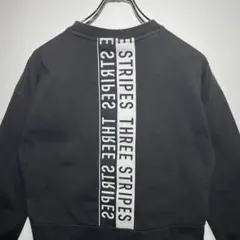 adidas アディダス　長袖Tシャツ　サイズM ロンT デカロゴ　希少　古着