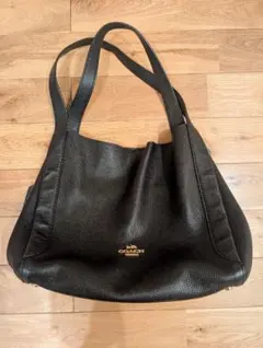 美品 COACH コーチ ハドリーホーボー ハンドバッグ ショッピングバッグ
