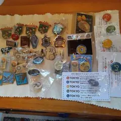 ピンバッジ　まとめて