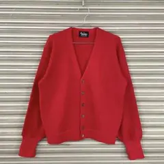 90s- jockey acrylwool knit cardigan used