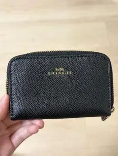 coach カードケース　黒