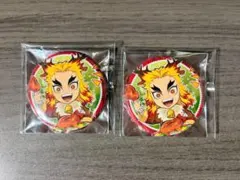 鬼滅の刃 煉獄杏寿郎 缶バッジ 2個セット