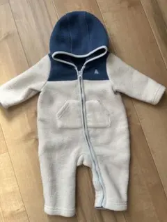baby gapフリース フード付きロンパース 3-6months