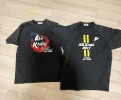 YONEX All Kinki 2017、2018 黒シャツ 2枚セット