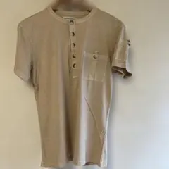 ヘンリーネック 長袖 Tシャツ