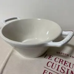 《未使用》LE CREUSET スナックボウル マットホワイトのサムネイル