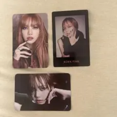 blackpink リサ lisa 特典トレカ　3枚セット