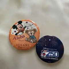 Disney Aulani & Vacation Club 缶バッジ2個セット
