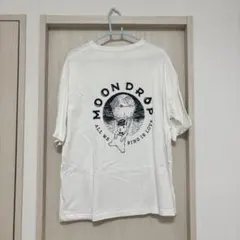 moon drop バンドTシャツ ホワイト