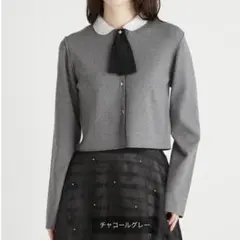 CELFORD セルフォード デタッチャブル総針カーディガン BLK - メルカリ
