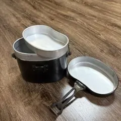 ドイツ軍タイプ 飯盒 はんごう 昭和　早い者勝ちのサムネイル