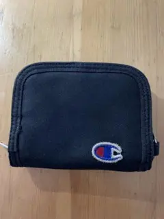 Champion チャンピオン 二つ折り財布 ブラック　黒