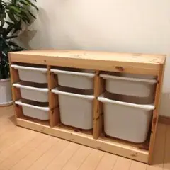 IKEA トロファスト収納ボックス付き