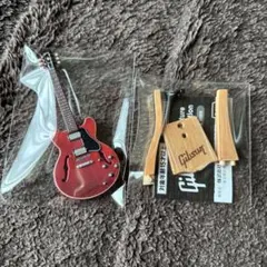 Gibson ES-335 ミニチュアギターセット カプセルトイ ガチャガチャ