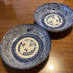 八角形の伝統的な絵柄陶器皿 八角皿 5枚セット 色絵 花文様 陶器 - メルカリ
