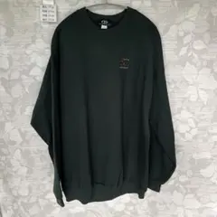 VANTAGE ダークグリーン 企業ロゴトレーナーXLサイズ