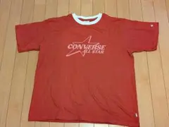 【新品】コーエン CONVERSE ALL STAR Tシャツ レッド 半袖　Mのサムネイル
