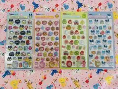 【正規品】たまごっち　ボンボンドロップシール　4枚　コンプリートセット