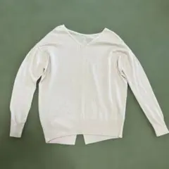 SLOBE IENA ピンク色 Vネック 長袖ニット