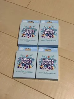 ディズニー　ミセスグリーンアップル　コラボ商品　缶バッジ　空箱4箱