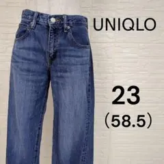 UNIQLO ユニクロ ジーンズ 23 テーパード カイハラデニム *553
