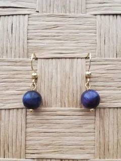 タイガーアイのピアス☆No.401