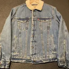 【超希少】 Levi's ボア付きデニムジャケット　Mサイズ