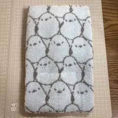 総シマエナガ 綿100% CLOSSHI 抗菌防臭 フェイスタオル 1枚バラ売り