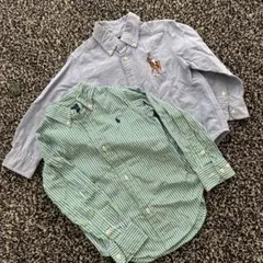Ralph Lauren 長袖シャツ 3T 2枚セット