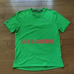 NIKE ナイキ ランニング DRI-FIT Tシャツ Sサイズ 蛍光グリーン