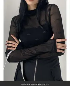 EMODA シースルーフィットトップ