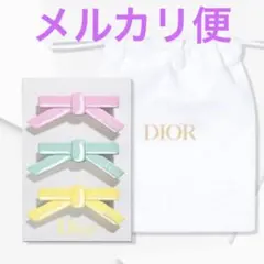 ディオール ヘアクリップ 3個セット 正規 ノベルティ DIOR 未開封 巾着付のサムネイル