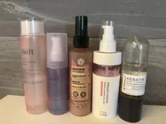 melt などヘアオイル・ミルク 5本セット