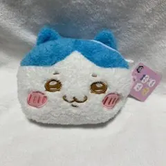 【未使用品】ちいかわ　ふわふわフェイスポシェット　ハチワレ