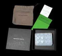 BOTTEGA VENETA イントレチャート 三つ折り コンパクトウォレット