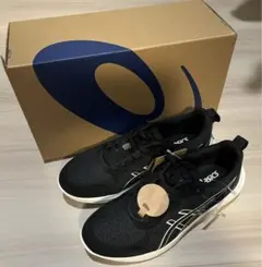 ASICS スポーツシューズ　ブラック 3E