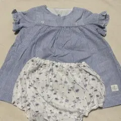プチバトー ワンピース、ブルマセットアップ