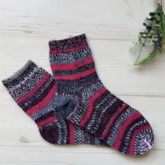 手編み靴下　SCHOPPEL