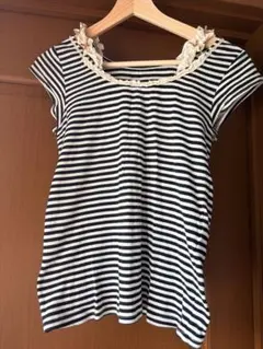 franche lippee ボーダー レース　カットソー M フランシュリッペのサムネイル